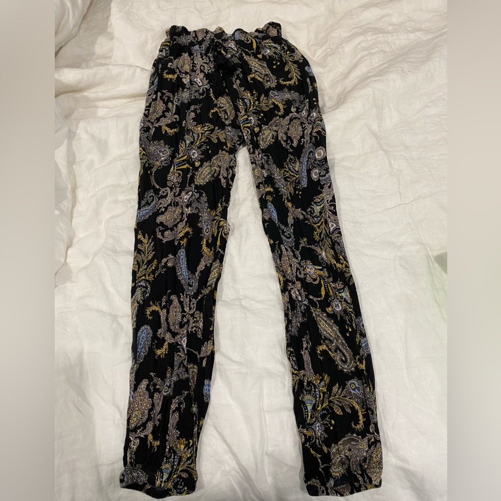 Paisley stretchy pants